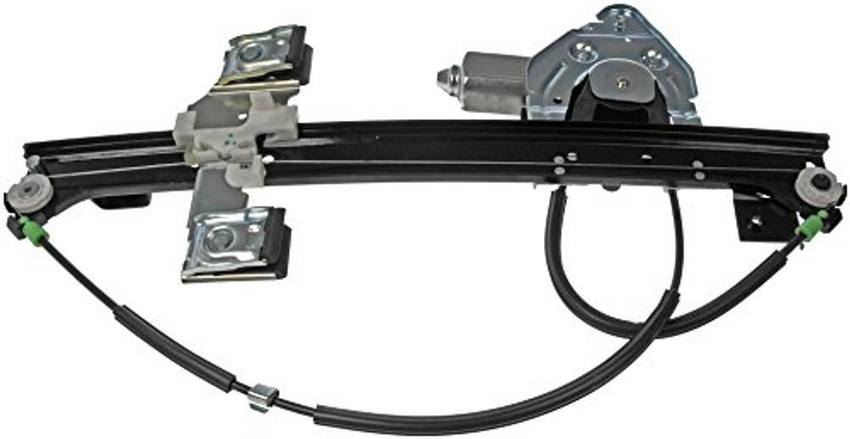 SAAB Power Window Motor and Regulator Assembly - Rear Driver Side - Dorman 741892